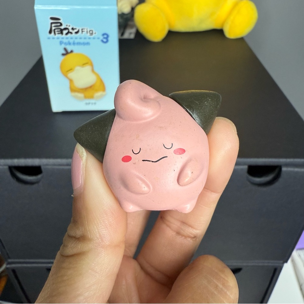 Pokemon Clefairy Pink and Black Figurine - Picture 2 of 6